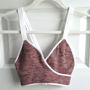 Free People Pink and White Intimately Top  #101